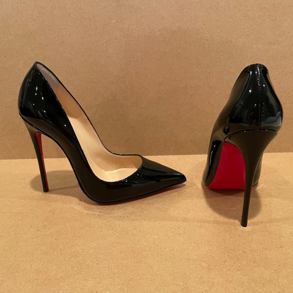 Christian Louboutin- So Kate 120 Patent Leather Pumps - Picture 5 of 5
